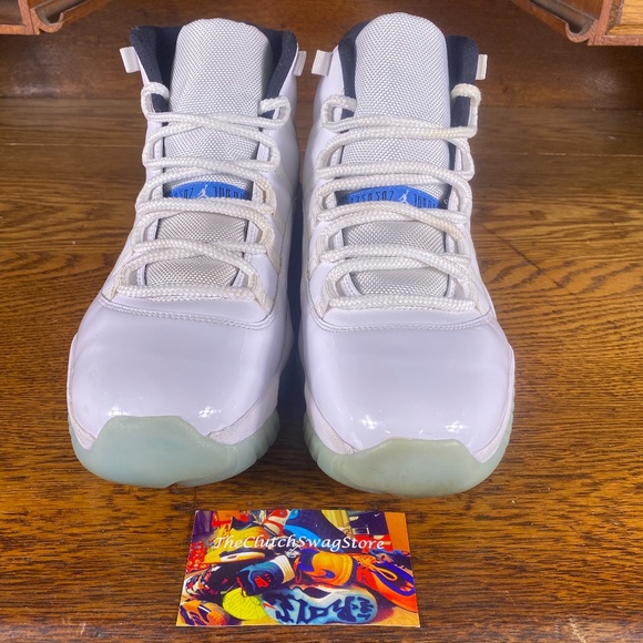 Nike Air Jordan 11 XI Retro Mens Shoes White Sz 11 - Picture 3 of 7